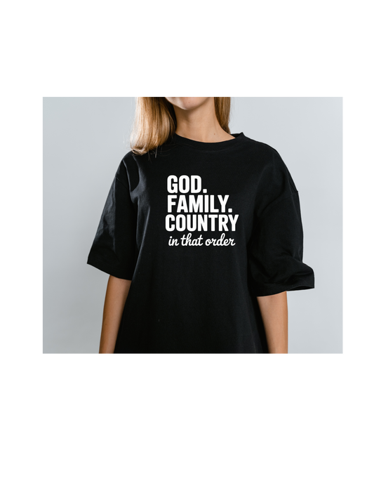 God, Family, Country